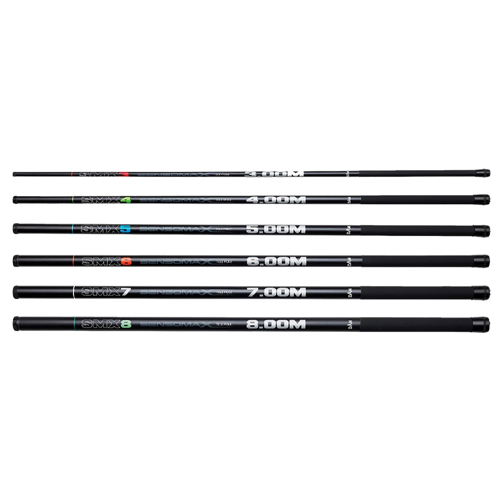 DAM Sensomax Tele Pole Vaste Hengel 6m 1 DAM Sensomax Tele Pole Vaste Hengel 6m