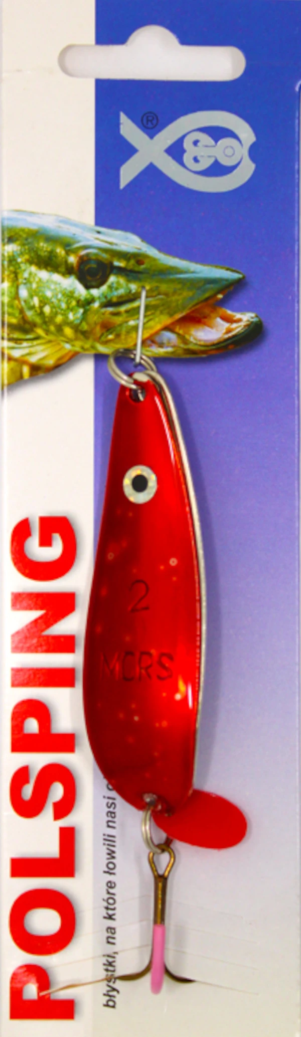 Polsping Mors Click Nickel Red 10cm (14g) 1 Polsping Mors Click Nickel Red 10cm (14g)